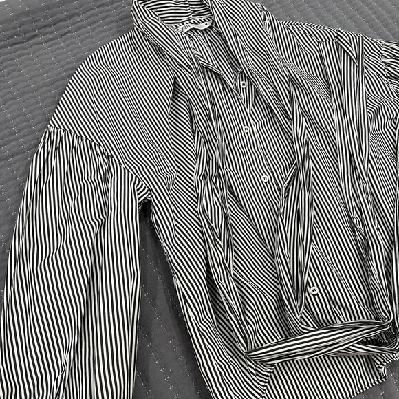 Long tie blouse - Picture 6 of 6